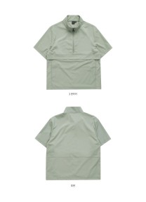 랜더스 스판 반팔 아노락 (AN130)